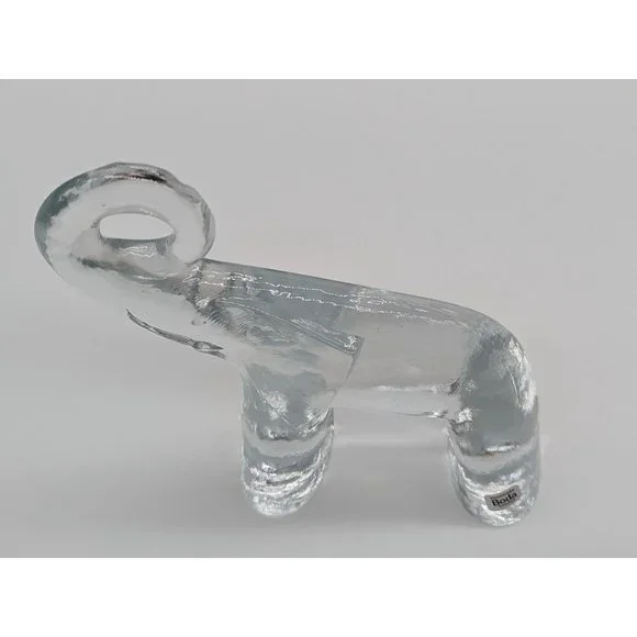 Kosta Boda Bertil Vallien for Elephant Zoo Series, Glass Figurines/Paperweights - Picture 12 of 13